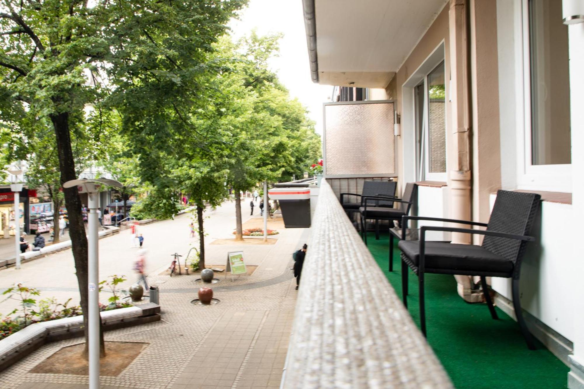 Me Living Bad Pyrmont Innenstadt 10 Meter Balkon Zewnętrze zdjęcie