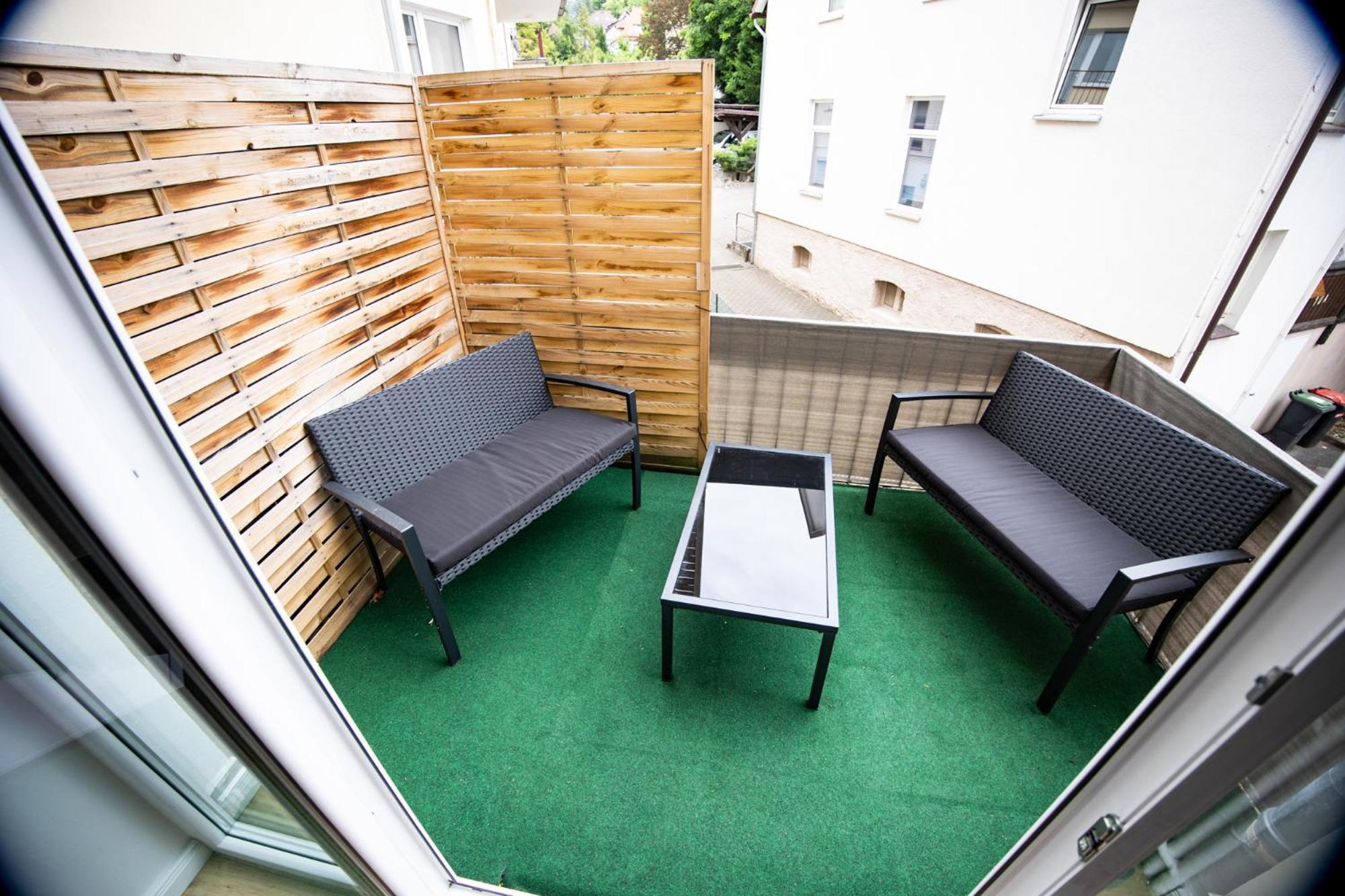 Me Living Bad Pyrmont Innenstadt 10 Meter Balkon Zewnętrze zdjęcie
