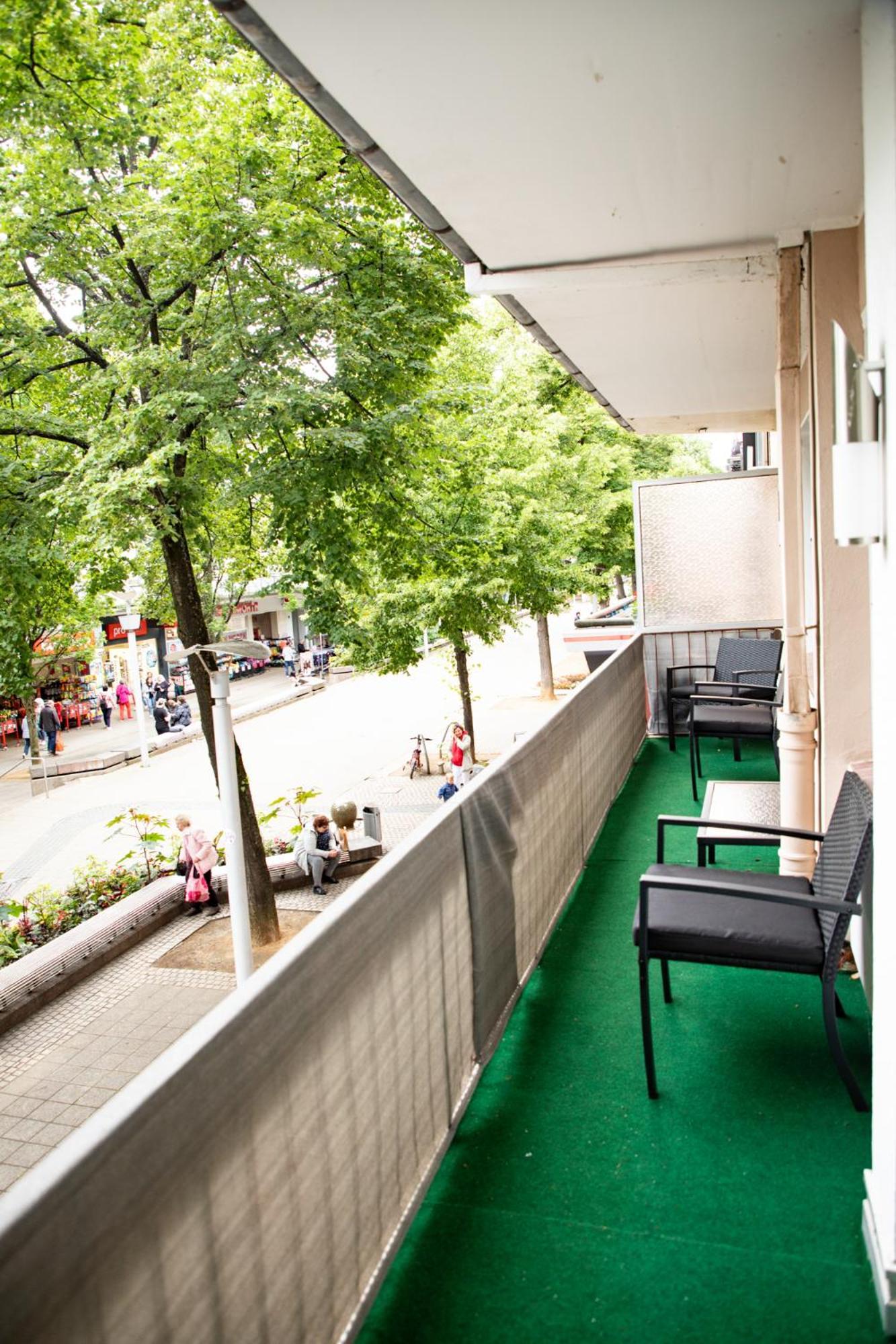 Me Living Bad Pyrmont Innenstadt 10 Meter Balkon Zewnętrze zdjęcie